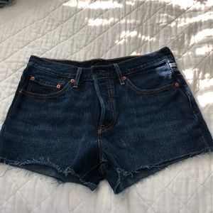 Levi’s 501 short- dark pacific- size 27